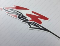 Boston Whaler 13 Sport Boat Clear Vinyl Decal 9.75"